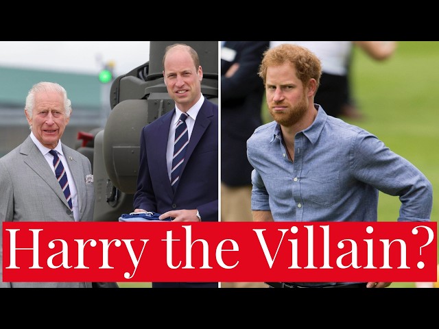 Prince Harry & Meghan Markle are the VILLAINS of the Royal Rift with King  Charles & Prince William - YouTube