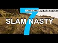 FPV freestyle  на легкой раме Slam Nasty 7 дюймов.