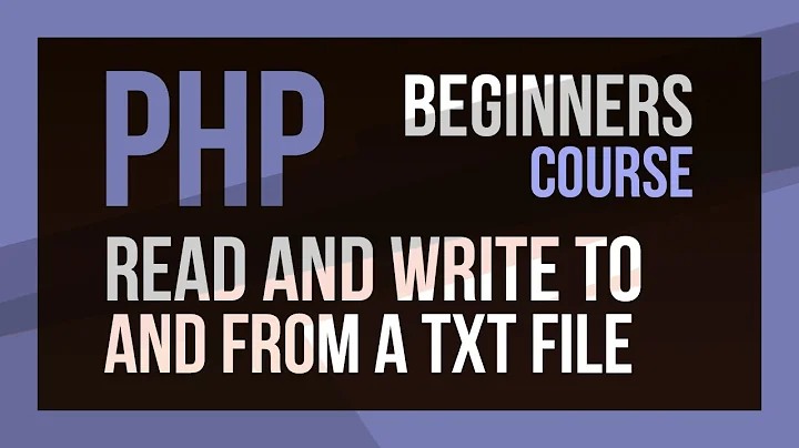 PHP file_put_contents - Add and Update a Text File