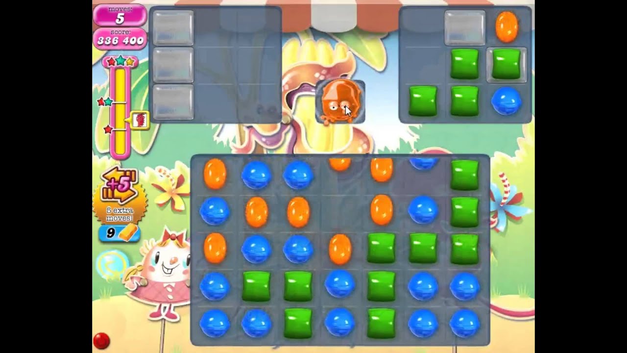 Candy Crush Saga Level 621 - YouTube