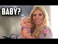 REBECCA WITH THE CUTEST BABY! JHOUSE VLOGS YOUNGEST! Day 245