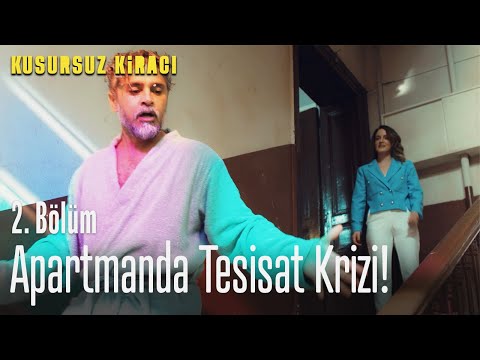 Apartmanda tesisat krizi!