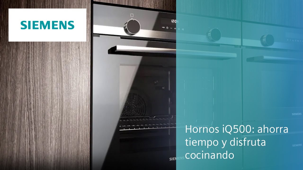 Hornos iQ500: ahorra tiempo y disfruta cocinando | SIEMENS