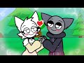 SPRUNKI ADULT FALL IN LOVE! Incredibox Sprunki Animation