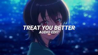 Download lagu treat you better (tiktok version/ outro overlapped) - shawn mendez [edit audio]