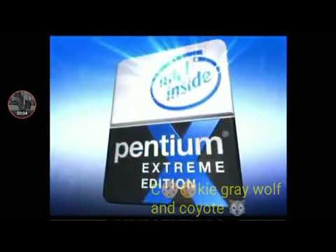 Intel Pentium extreme edition processor logo (2005)