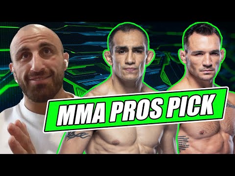 MMA Pros Pick ✅ Tony Ferguson vs. Michael Chandler - Part 1 👊 UFC 274