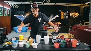 How To Make Your Screen Printing Inks Last Longer for Halftones, Shadows and Under-base Gray