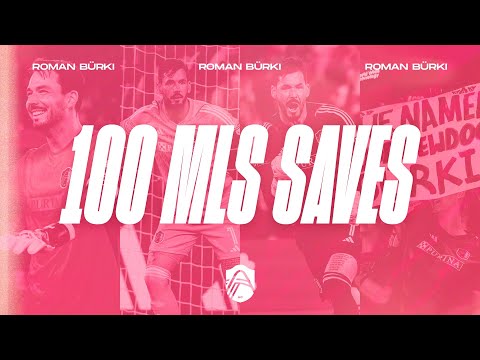 ROMAN BÜRKI: First 100 MLS Saves | Watch every single one!