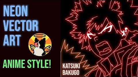 Pixelmator Pro 3 - Neon Vector Art with Pen tool