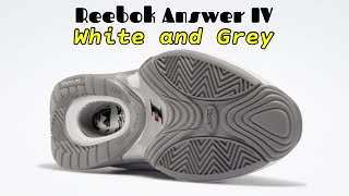 Reebok Answer IV White and Grey