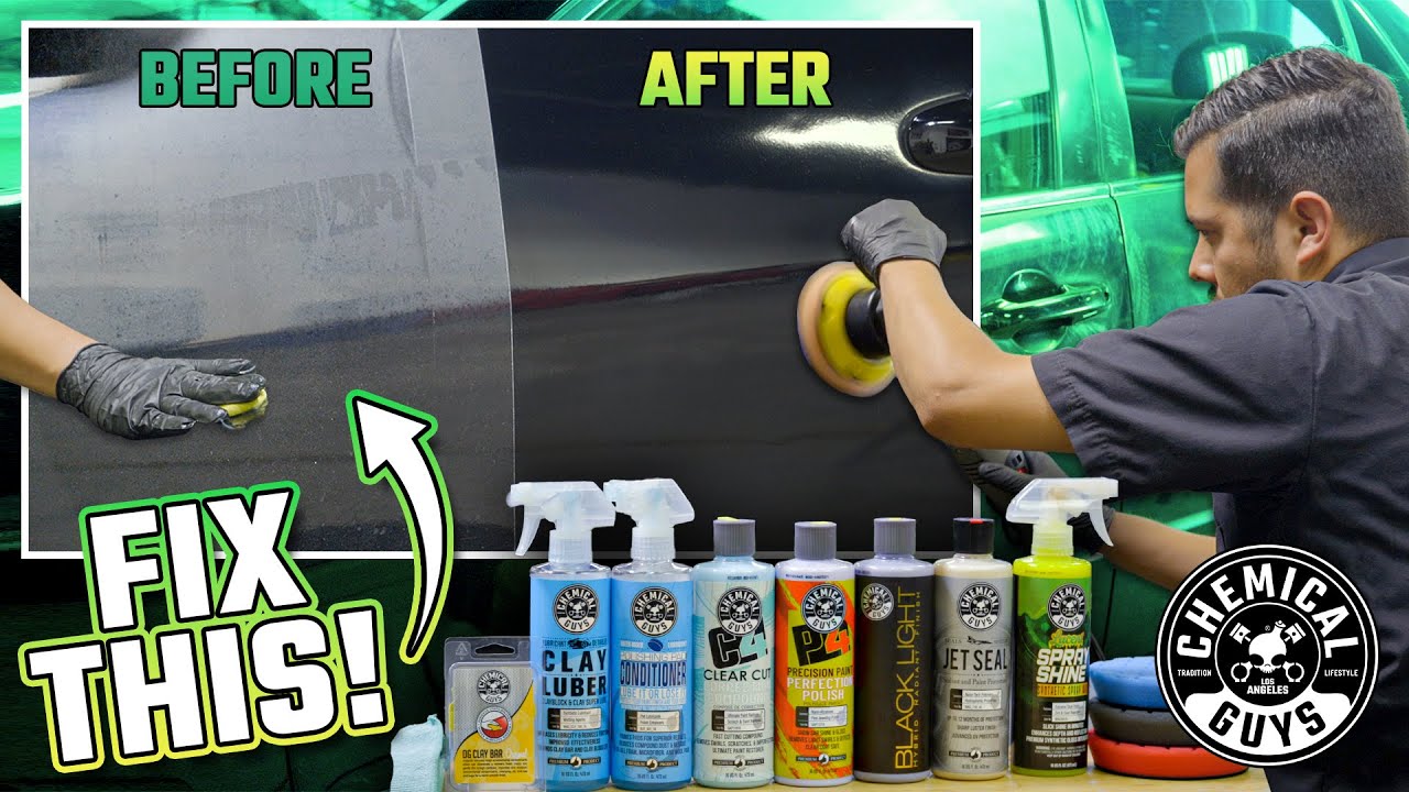 How To Completely Correct Contaminated and Scratched Paint With A Two Step  Polish! - Chemical Guys 