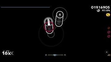 Playing osu! lazer mobile on drawing tablet with keyboard but still detects as touchscreen input :(