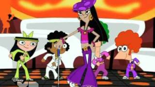 Phineas \& Ferb song - Disco Miniature Golfing Queen French Version