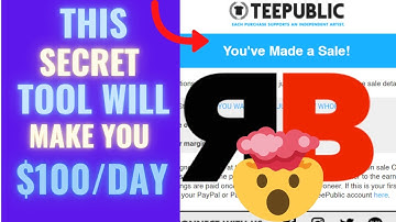 Free Print on Demand Niche Research Tool  Merch By Amazon Redbubble Teepublic Zazzle Etsy