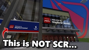 We Are Building SCR in Minecraft...