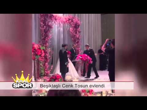 Beşiktaşlı Cenk Tosun evlendi HD