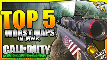 Top 5 WORST Maps in Modern Warfare Remastered