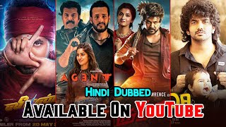 Top 10 Big New South Hindi Dubbed Movies Available On YouTube | Dada | Agent | Rudhran | Michael |