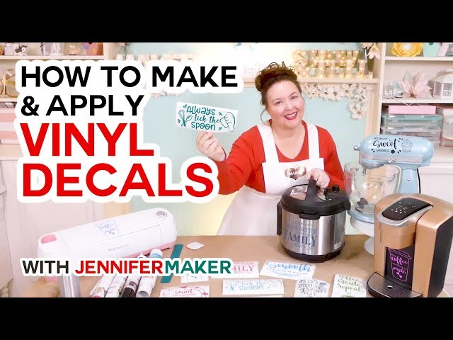 How to Make Vinyl Decals (+ Designs for Instant Pot, KitchenAid