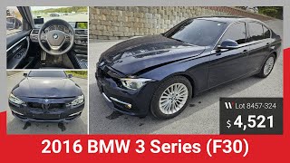 Auction 06/30 - 2016 BMW 3 Series (F30) - $4,521 #bmw #usedcars