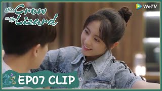 【Miss Crow with Mr. Lizard】EP07 Clip | She naturally asked him for a loving hug! |乌鸦小姐与蜥蜴先生| ENG SUB