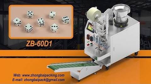 Automatic Dice Packing Machine Manufacturer