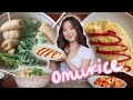 SPEAKING ONLY KOREAN FOR 24 HOURS WITH MY MOM | COOKING AND EATING OMURICE AND FISH CAKE SOUP 🍲