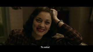 Allied-Brad Pitt and Marion Cotillard Phill Collins-I Wish It Would Rain Down (sub español)