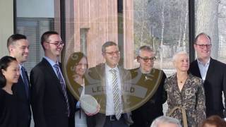 Writers Theatre LEED Gold Plaque Presentation
