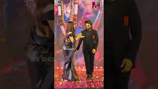 Allu Arjun Dancing With Rashmikaat Event In Mumbai