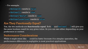 Understanding the !! Operator and the Boolean Constructor in JavaScript