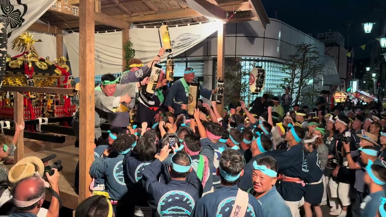 2025.9.30阿伎留神社例大祭　夜