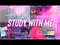 STUDY WITH ME/ учусь 12 часов/ готовлюсь к ЕГЭ/ мотивация на учёбу