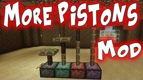 Minecraft More Pistons Mod (1.4.7)