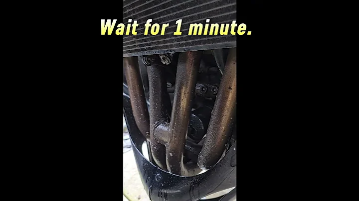 Dr Downpipe Exhaust Headers Clean, Polish, Restoration. Suzuki Bandit 1250 GT.