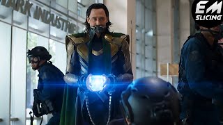 Loki Steals The Tesseract -- Slicing Em