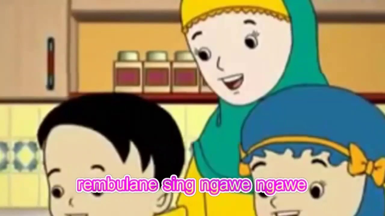 Lagu Anak Islami Padang Bulan Kartun Terbaru Suara Jernih Dan
