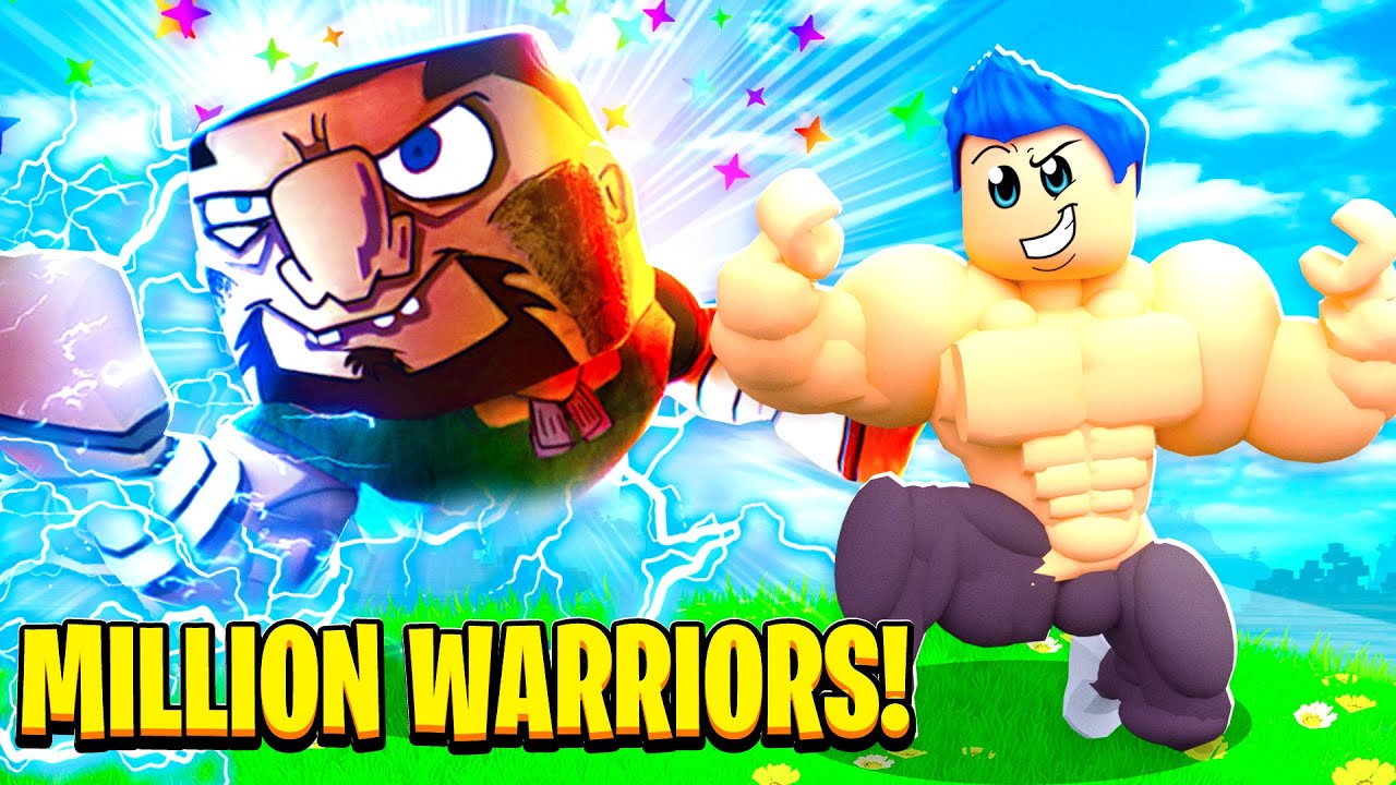 🔥 GET STRONG 💪 Muscle Legends - Roblox