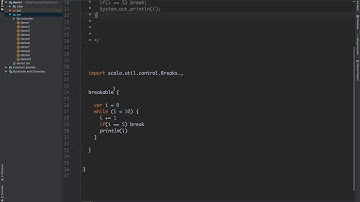 13) Scala Break and Continue