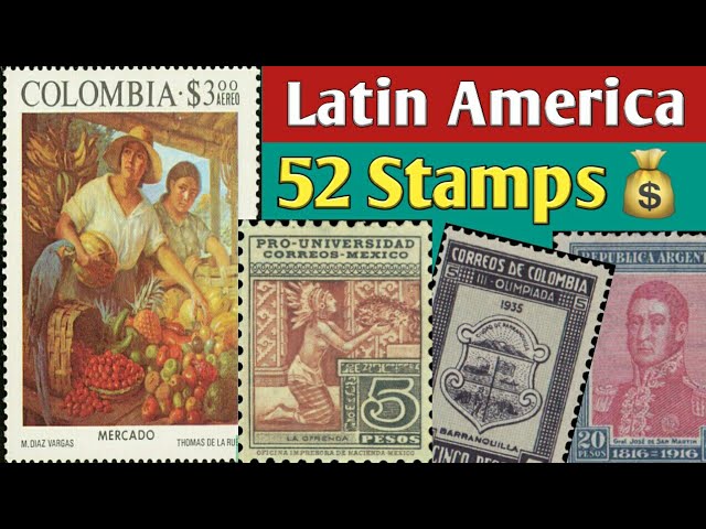 History of America Stamp Collection