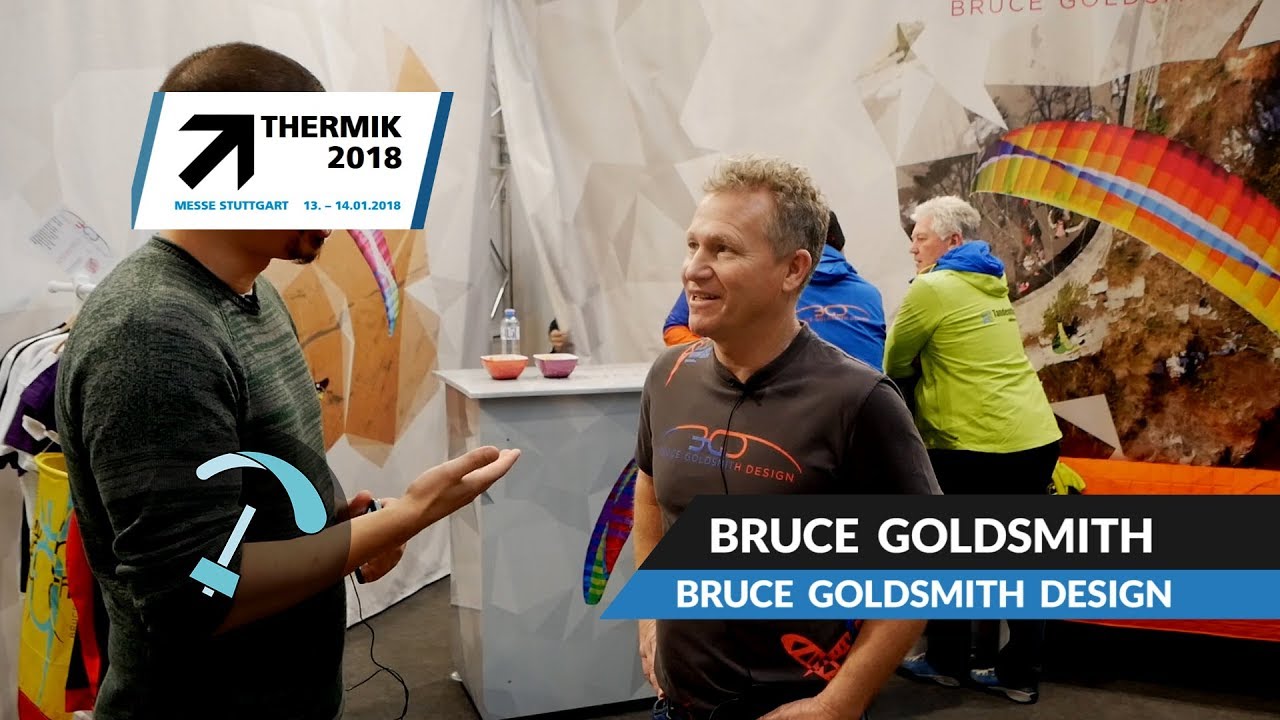 ⁣Bruce Goldsmith on Paraglider Design - Thermik 2018 - BANDARRA