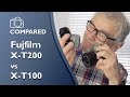 Fujifilm X-T200 vs X-T100, a detailed side-by-side comparison