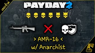 PAYDAY 2 | เดอะบิ้วด์ |【AMR-16】- ปืนกลพลทหาร เร็วล้างผลาญคลานกองพื้น