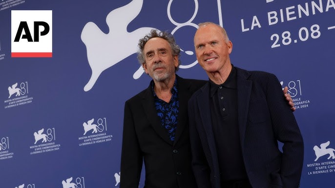 Michael Keaton on reuniting with Tim Burton for 'Beetlejuice Beetlejuice' | AP interview