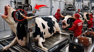 Inside $400,000 Luxury Factory: Grey Brahman Leather Process You’ve Never Seen | Samadify World