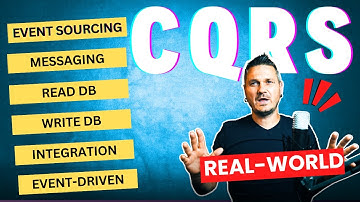 Complex CQRS variant - Event sourcing, Messaging, Multiple DBs, Integrations, event-driven