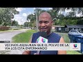 Habitantes de Temple Crest denuncian afectaciones de salud por el mal estado de la calle