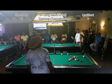 Long Island Pool Tournament Singles Finals - Race to 4