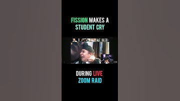 @LitFission Makes Student Cry | #shorts #zoomraid #fission